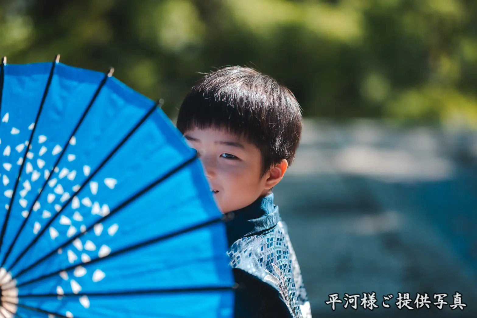 子供用和傘