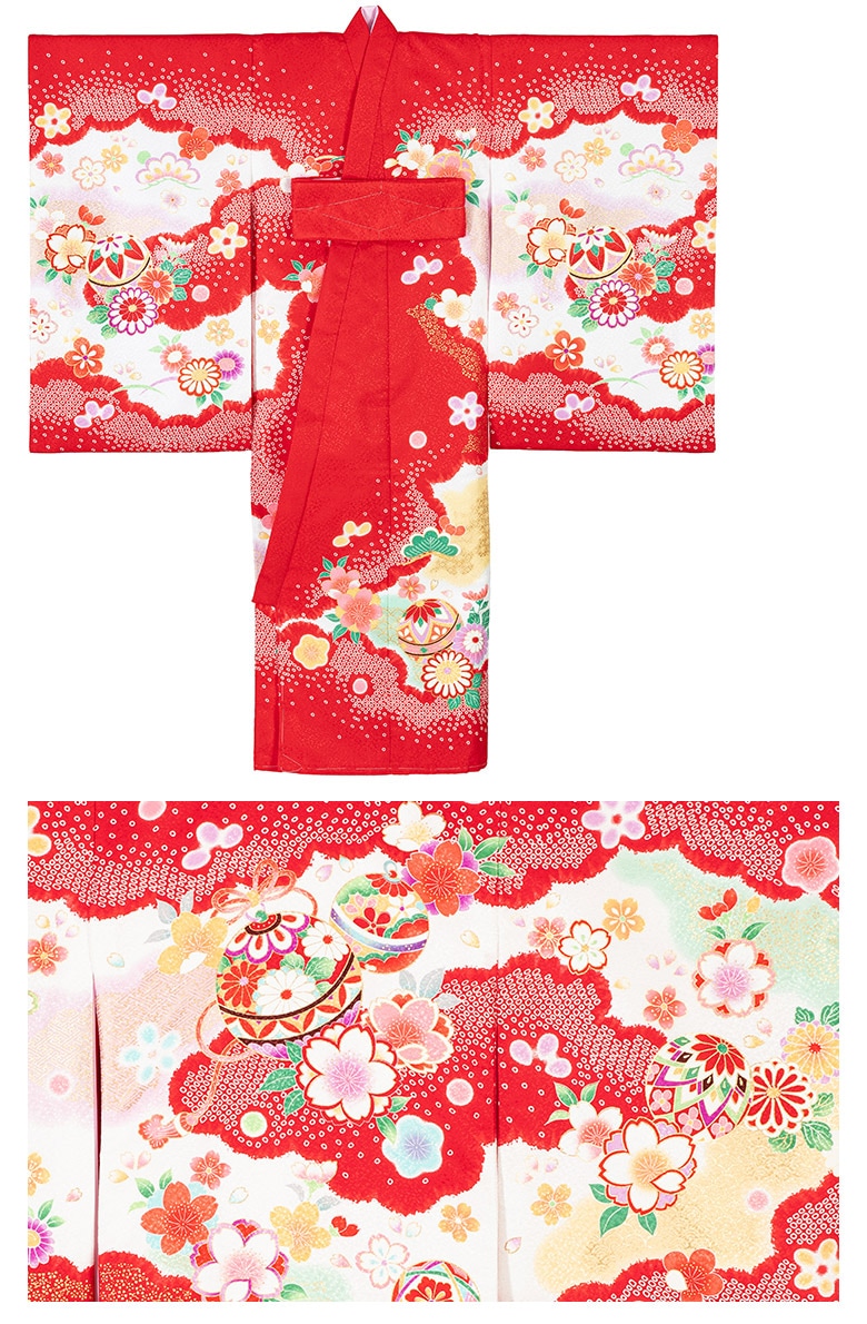 販売】お宮参り 初着 女の子 産着 着物 お祝い着 赤ちゃん