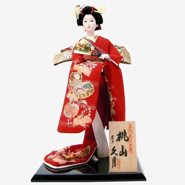 木目込み人形 花嫁人形/白打掛 日本人形 - 工芸品