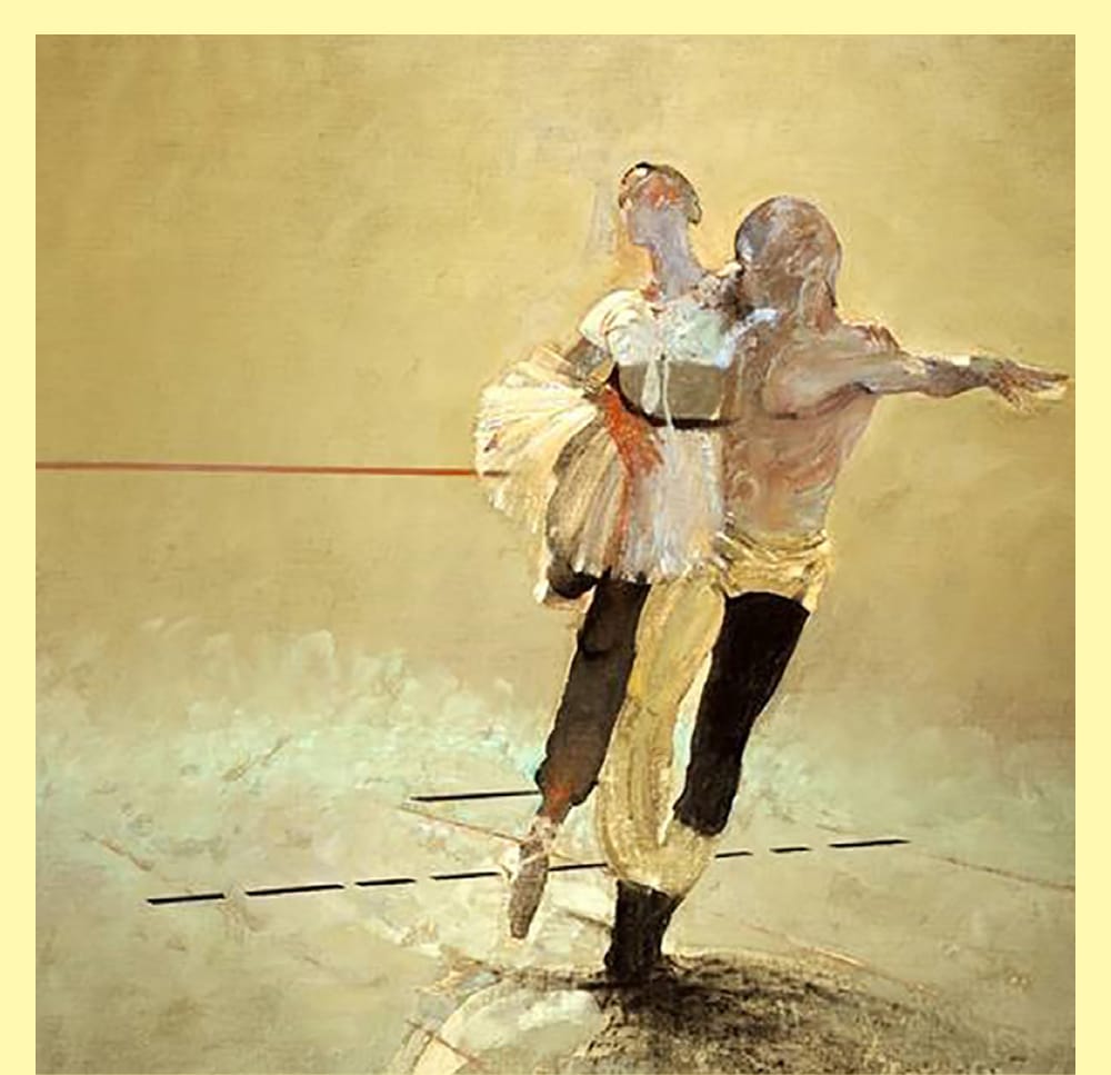 得価新作ロバート・ハインデル　　　版画　　 　 「ダンサー」　　 188/500 石版画、リトグラフ