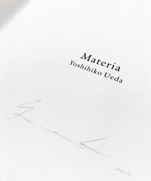 ☆限定サイン本 Materia Yoshihiko Ueda｜求龍堂