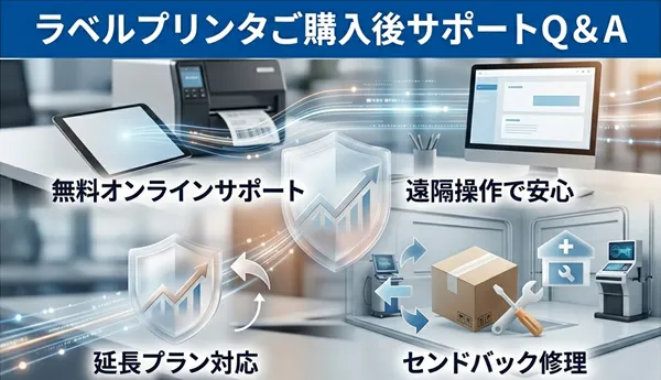 ラベルプリンタご購入後サポートQ＆A