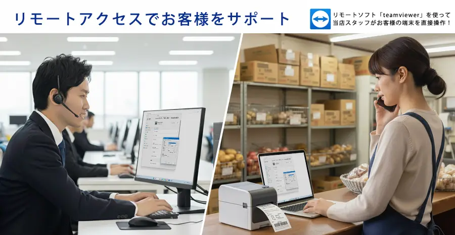 導入後のリモートサービス
