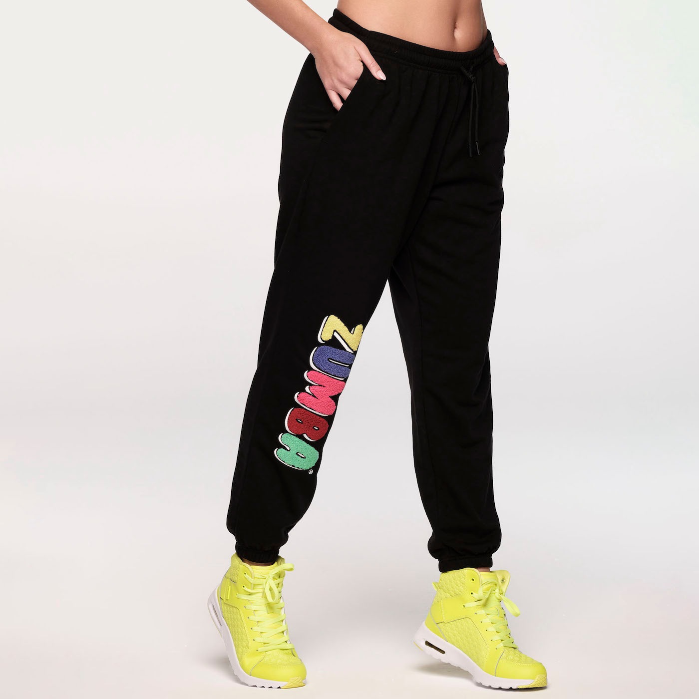 ZUMBA CARGO Pants UK London Harrods CONVERTS TO CAPRI w SNAP on LEGS-XS S M  L XL