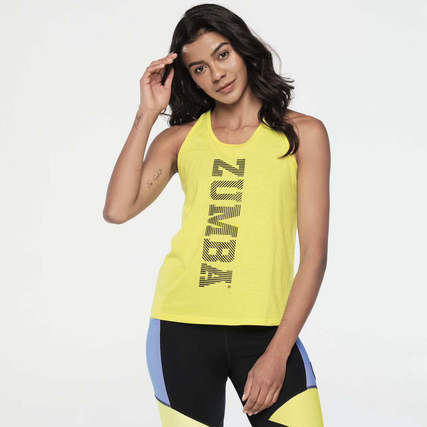 ZUMBA ズンバ 正規品 タンクトップ YELLOW XSサイズ Sサイズ Mサイズ