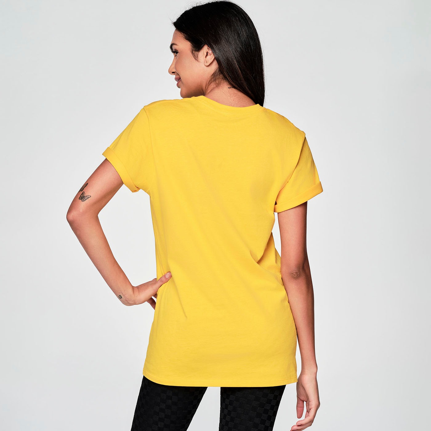 ZUMBA ズンバ 正規品 Tシャツ YELLOW XS/Sサイズ M/Lサイズ | すべての 