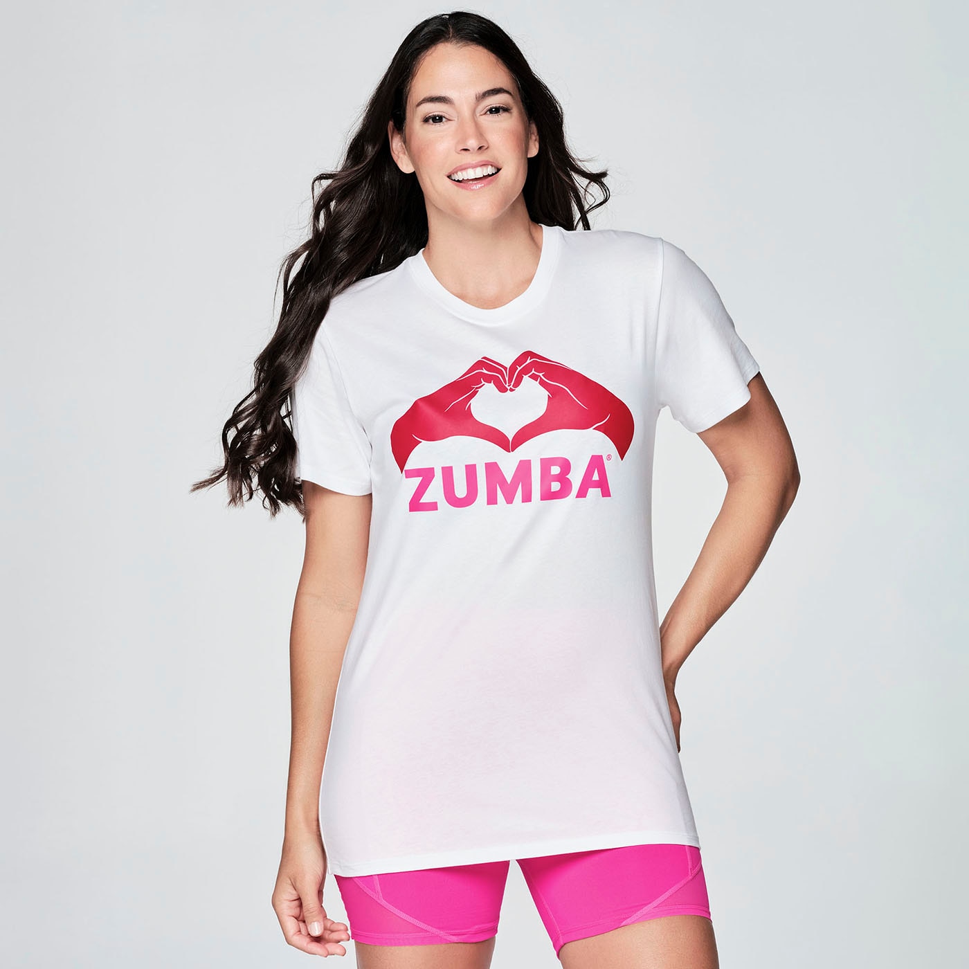 ZUMBA ズンバ 正規品 Tシャツ WHITE XS/Sサイズ M/Lサイズ | すべての 