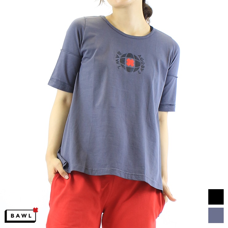 アウトレット 43%OFF BAWL ボウル LA BODYコラボ アイコンロゴ Tシャツ