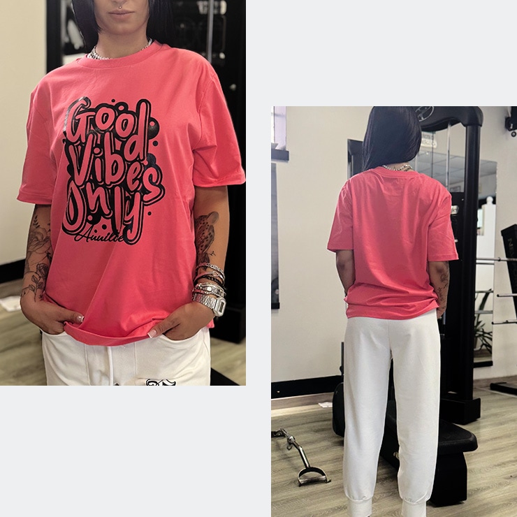 ANNILUCE アニールーチェ Tシャツ エクササイズ フィットネス