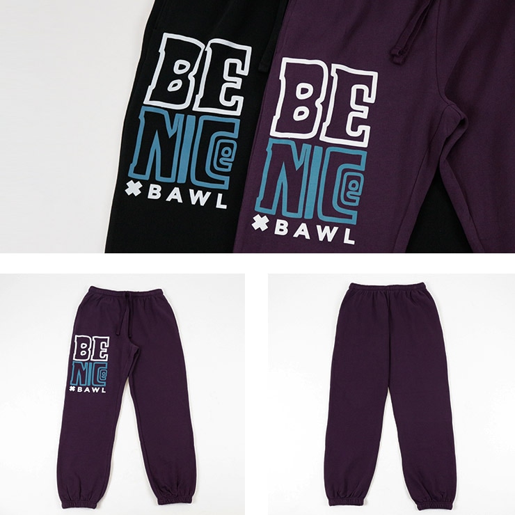 BAWL 正規品 ボウル ロングパンツ スウェット ロゴ ユニセックス