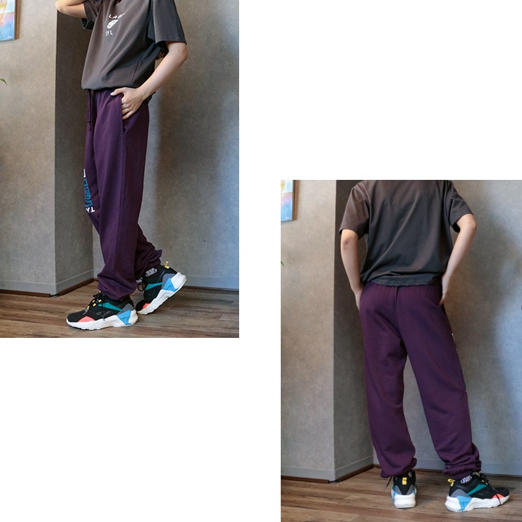 BAWL 正規品 ボウル ロングパンツ スウェット ロゴ ユニセックス