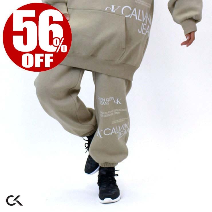 アウトレット 56％OFF Calvin Klein カルバンクライン ロゴ スウェット 