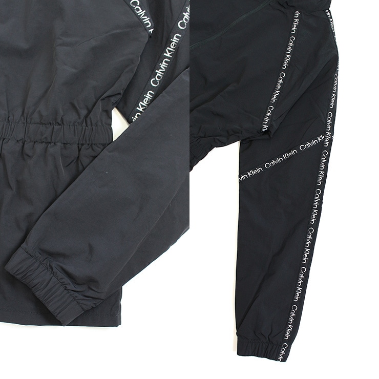 Calvin Klein カルバンクライン パフォーマンスウィンドジャケット BLACK Sサイズ-フィットネスウェアのセレクトショップ LA BODY