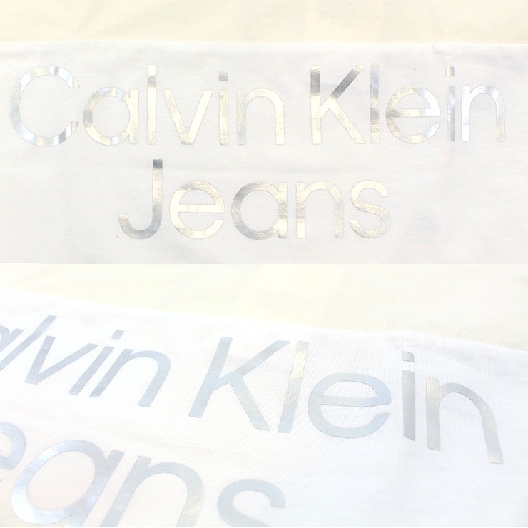 Calvin Klein カルバンクライン 韓国 Tシャツ クロップ 白 - Tシャツ