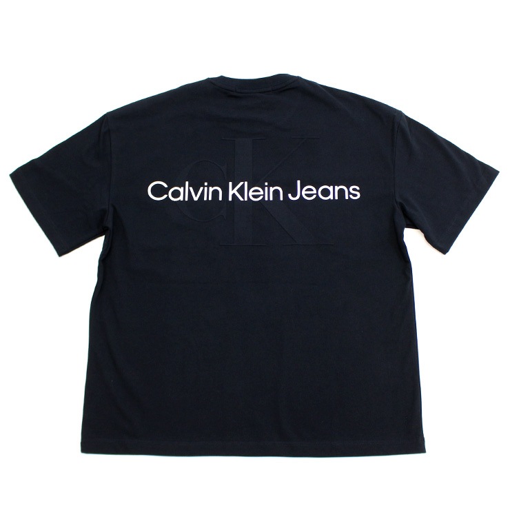 Calvin Klein カルバンクライン ロゴ バックプリント Tシャツ BLACK