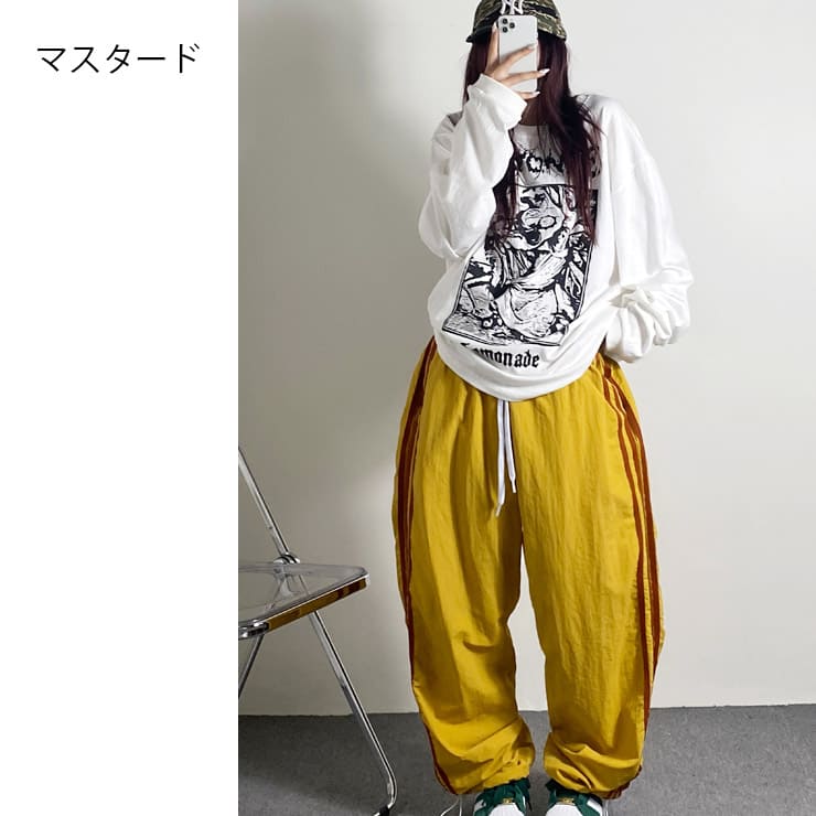 Daebbang Sister 正規品 デッパンシスター レディース パンツ トラック