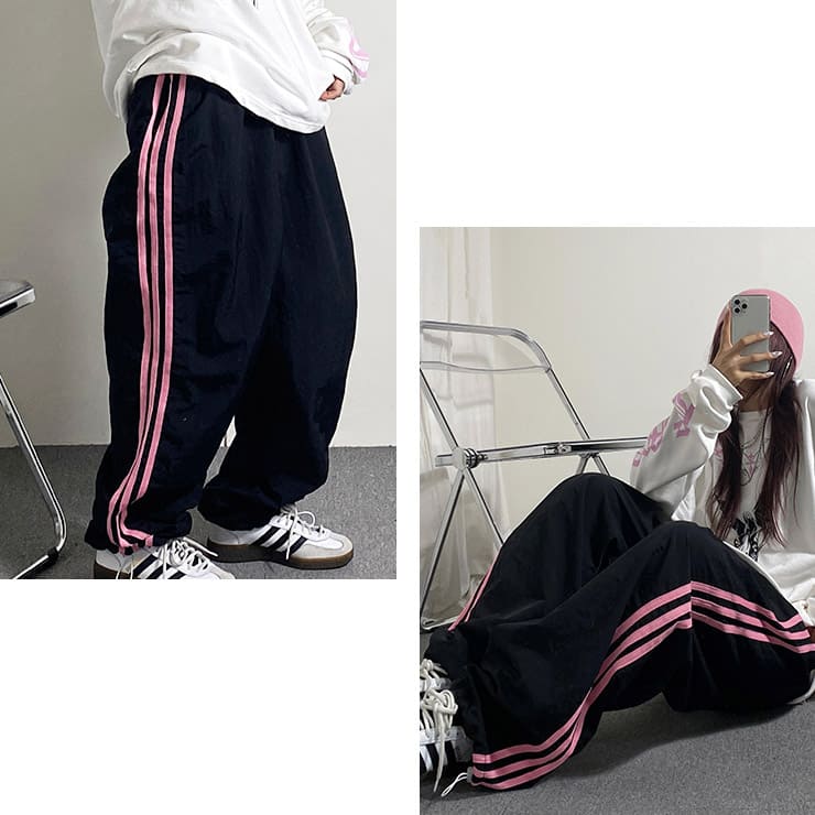 Daebbang Sister 正規品 デッパンシスター レディース パンツ トラック