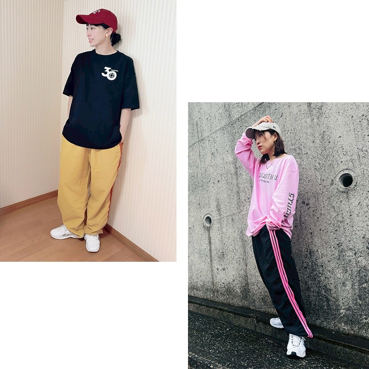 Daebbang Sister 正規品 デッパンシスター レディース パンツ トラック