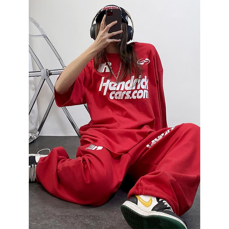 B-PANTS HANDRICK SWEAT��å����ѥ��᡼������ä��ꤷ���Х롼�󥷥륨�å�