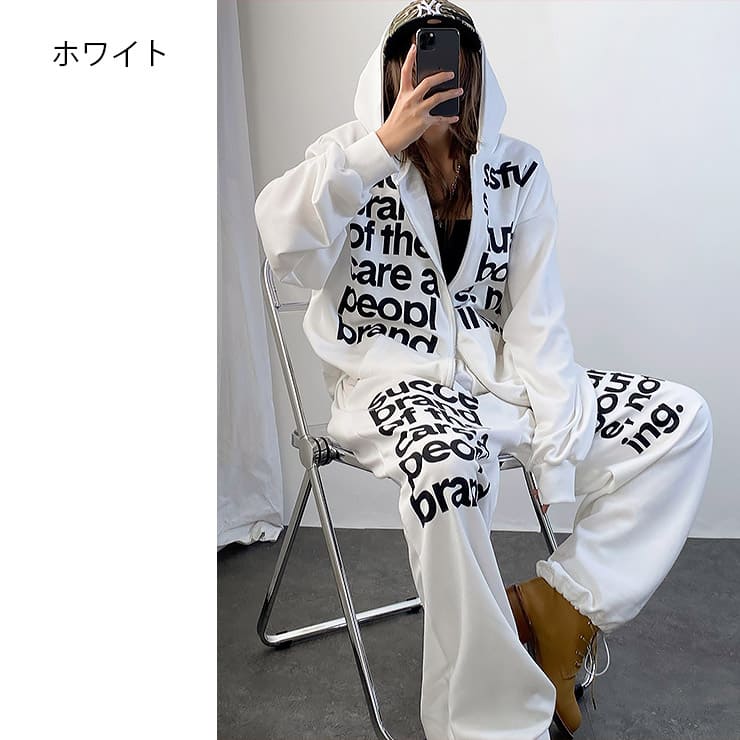 T-JACKET HOODED OVERSIZE ZIPUP�ۥ磻�����ѡ����å������Τ��른�åץ��åץա��ǥ���������