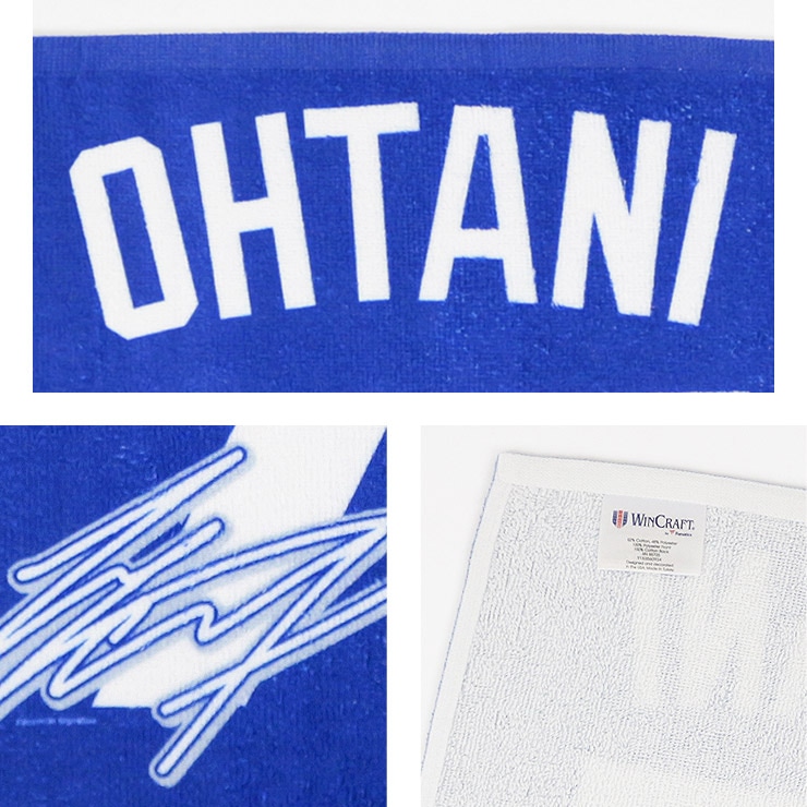 Dodgers ドジャース ラリータオル 17 ハンカチ OHTANI MLB 公式