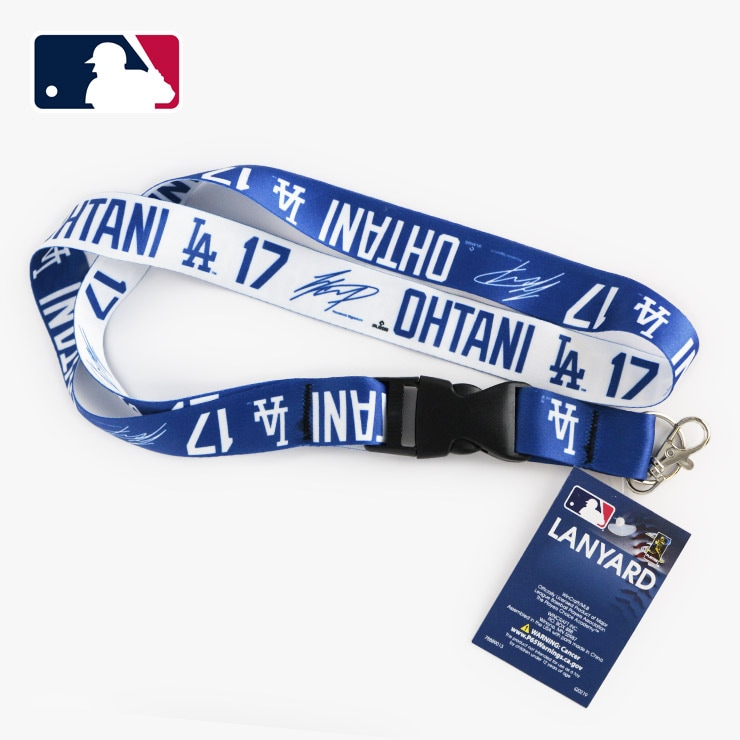 Dodgers ドジャース ネックストラップ プレイヤーランヤード OHTANI 17