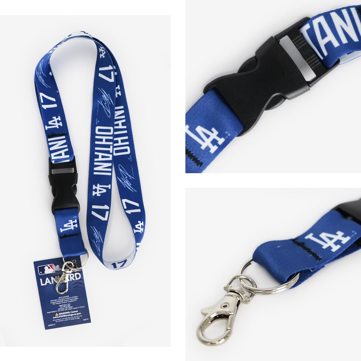 Dodgers ドジャース ネックストラップ プレイヤーランヤード OHTANI 17