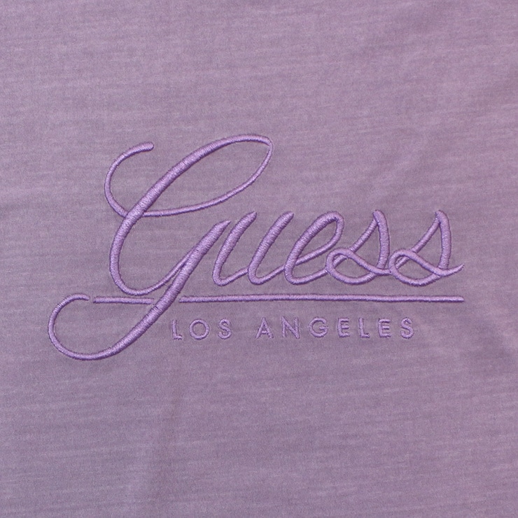 GUESS ゲス ユニセックス BARRY GARMENT DYED ルーズシルエット T 