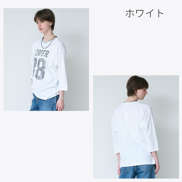 JOHNBULL ジョンブル 正規品FOOTBALL Tシャツ 七分袖