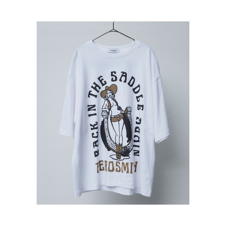 JOHNBULL 正規品 ジョンブル Tシャツ 半袖 アーティスト AEROSMITH