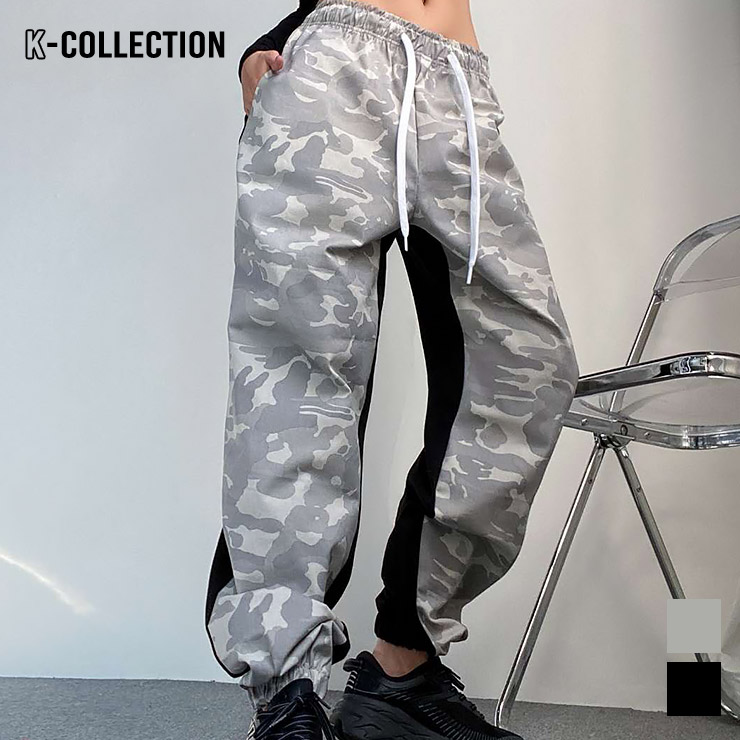 K-collection ケイコレクション レディース ナイロン パンツ ロング