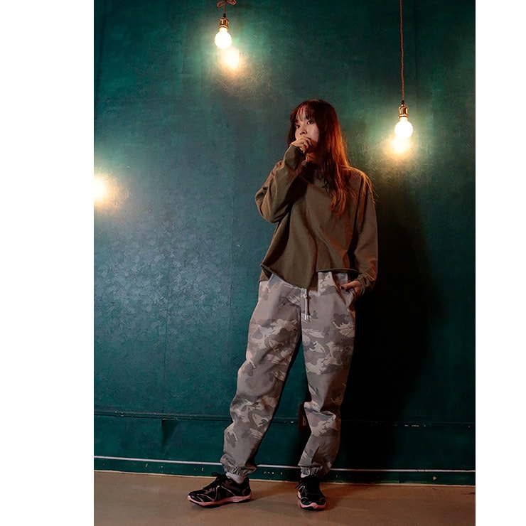 K-collection ケイコレクション レディース ナイロン パンツ ロング