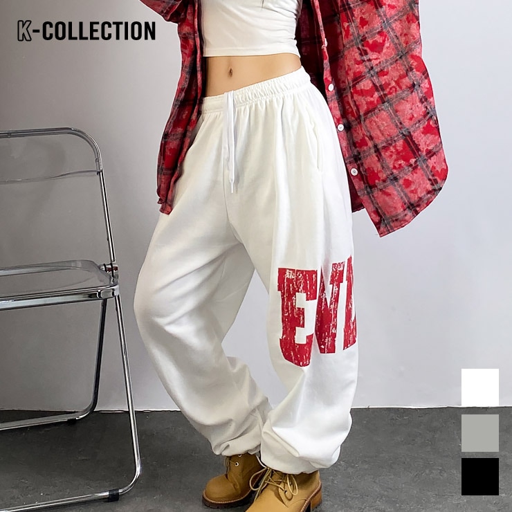 K-collection ケイコレクション レディース コットン パンツ ロング