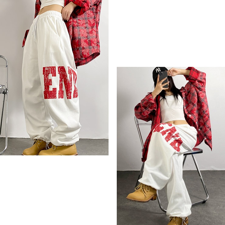 K-collection ケイコレクション レディース コットン パンツ ロング