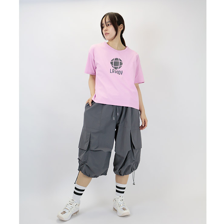 K-collection カーゴパンツ バミューダパンツ ハーフパンツ ワイド