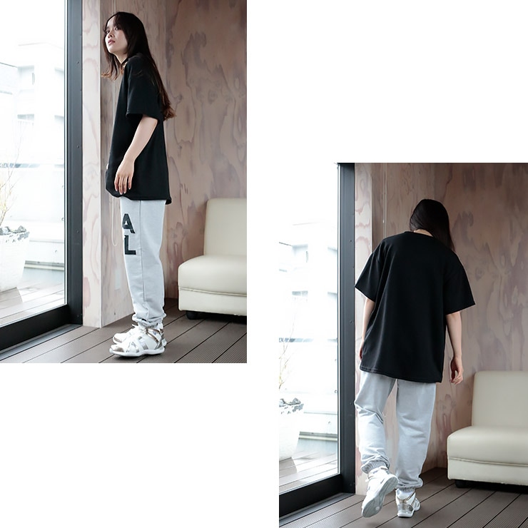 K-collection Tシャツ 半袖 ハート オーバーサイズ ルーズ ロゴ