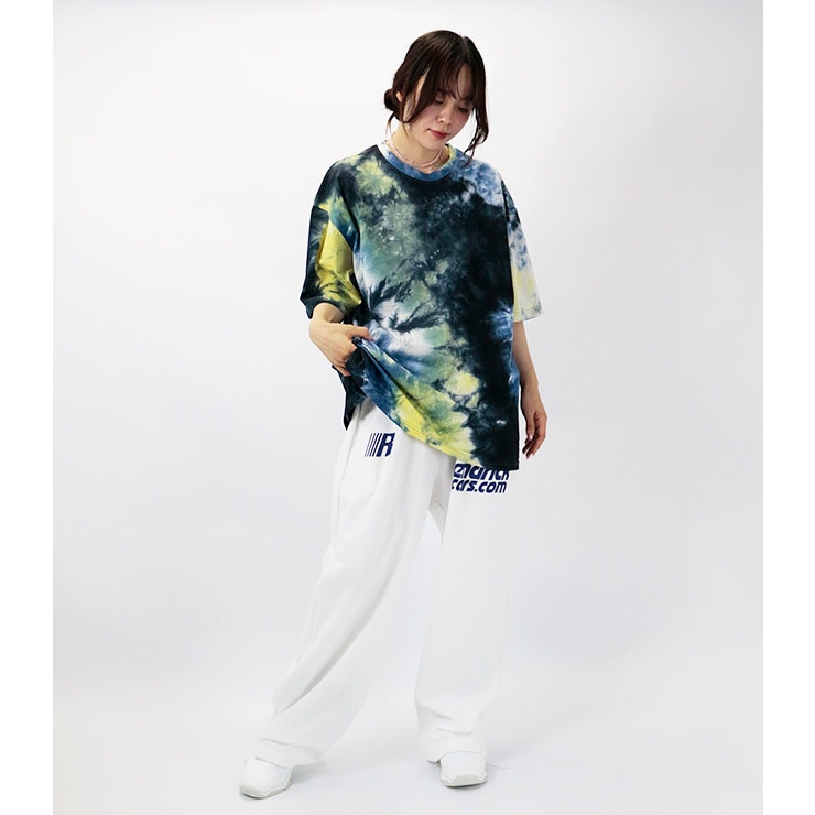K-collection Tシャツ 半袖 タイダイ ビッグシルエット オーバーサイズ