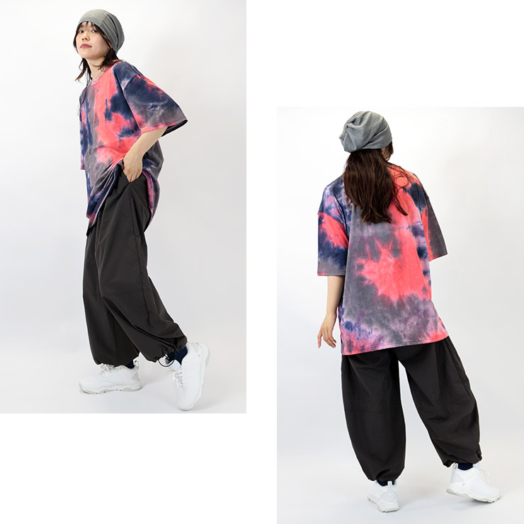 K-collection Tシャツ 半袖 タイダイ ビッグシルエット オーバーサイズ