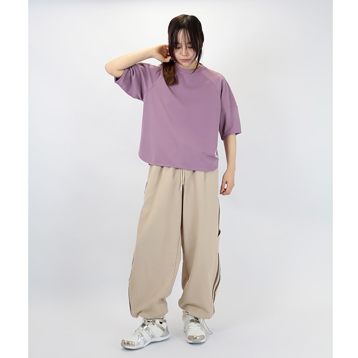 LA BODY ICONIC Tシャツ 半袖 冷感機能 ランタンスリーブ レディース