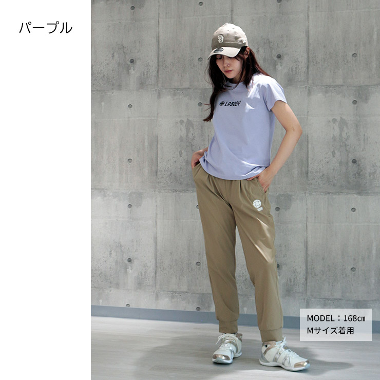 LA BODY ICONIC アイコニック Tシャツ 半袖 吸水速乾 ロゴ 吸汗速乾