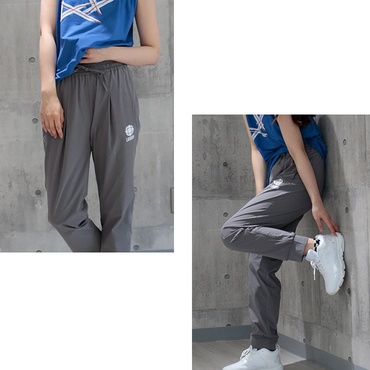 LA BODY ICONIC アイコニック パンツ ジョガー パンツ ナイロンタフタ