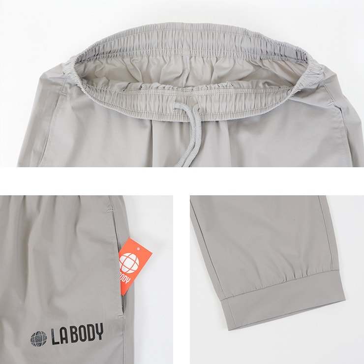 LA BODY ICONIC アイコニック パンツ クロップ ジョガー パンツ