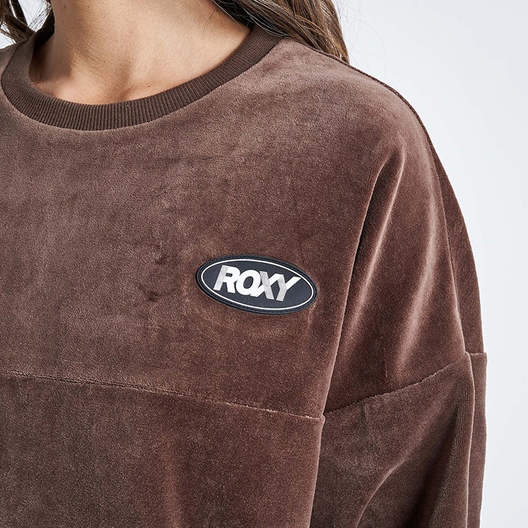 アウトレット25 ％OFF ROXY ロキシー UVカット ベロア プルオーバー GO