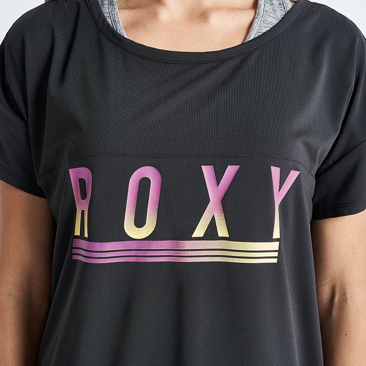 ROXY ロキシー セット 速乾 UVカット タンク付き Tシャツ FEEL GOOD 