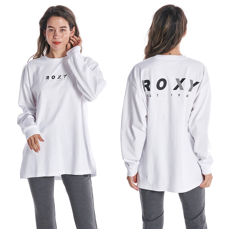 アウトレット 20%OFF ROXY ロキシー COME WITH US ロングスリーブ T