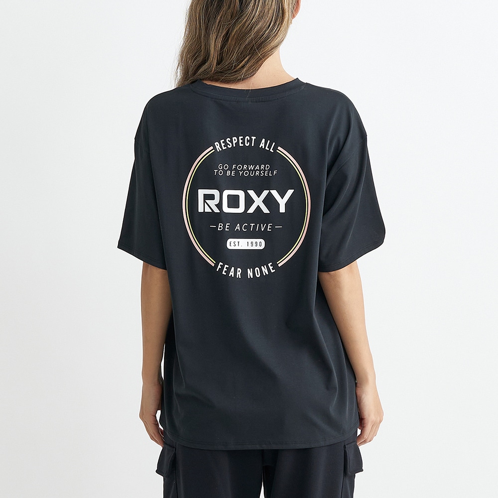 ROXY ロキシー DOWN TO EARTH PLUS Tシャツ BLACK LIME Sサイズ Mサイズ Lサイズ | ROXY-ロキシー- |  フィットネスウェアのセレクトショップ LA BODY