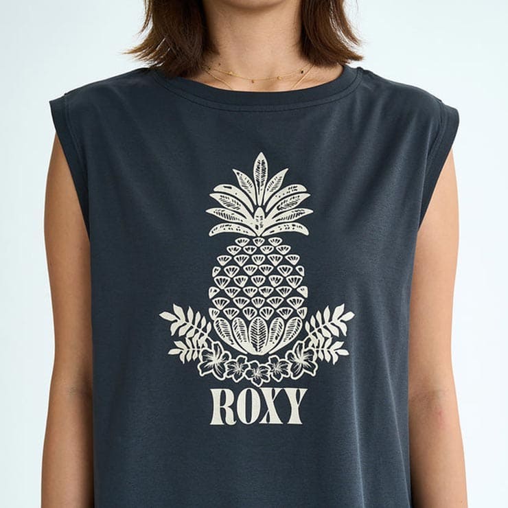 @ROXYレディースラッシュガードレギンス　タンクトップジムヨガ　ラッシュガード ROXY ロキシー タンクトップ ノースリーブ レディース ヨガ ジム