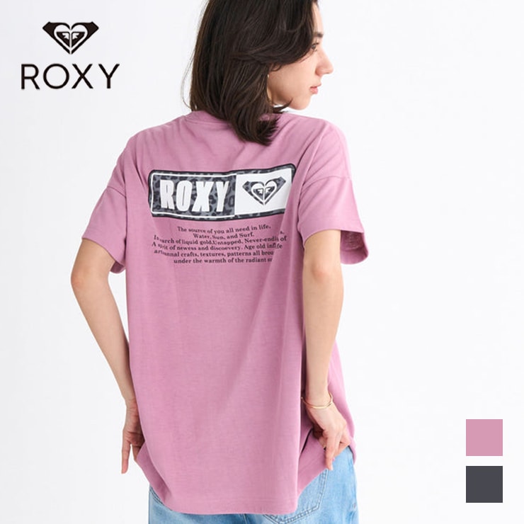 ROXY ロキシー Tシャツ レディース 半袖 吸水速乾 ロゴ 秋新作