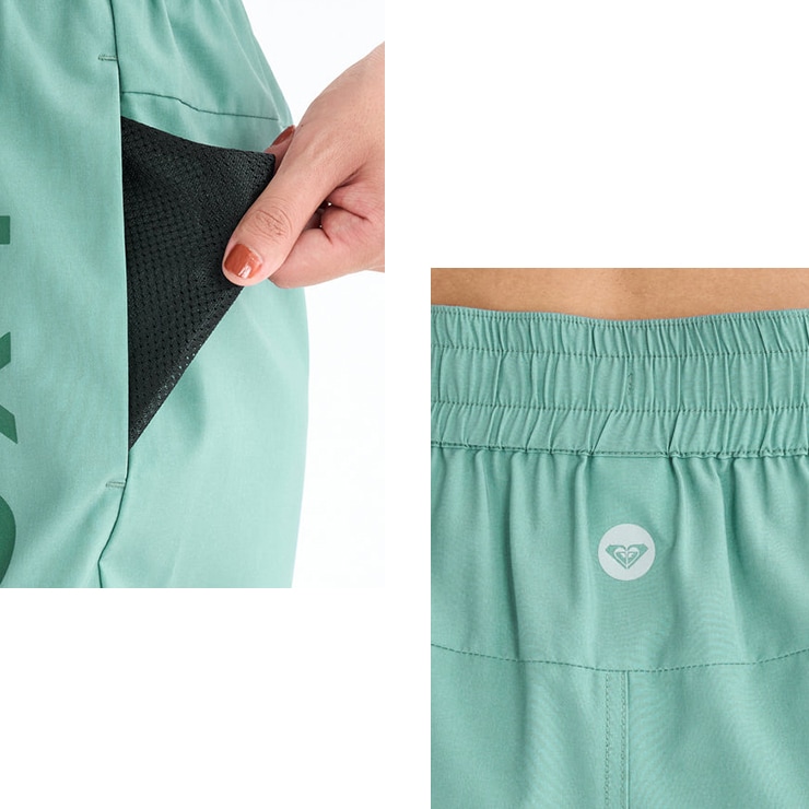 ROXY ロキシー ショートパンツ レディース 短パン ストレッチ 速