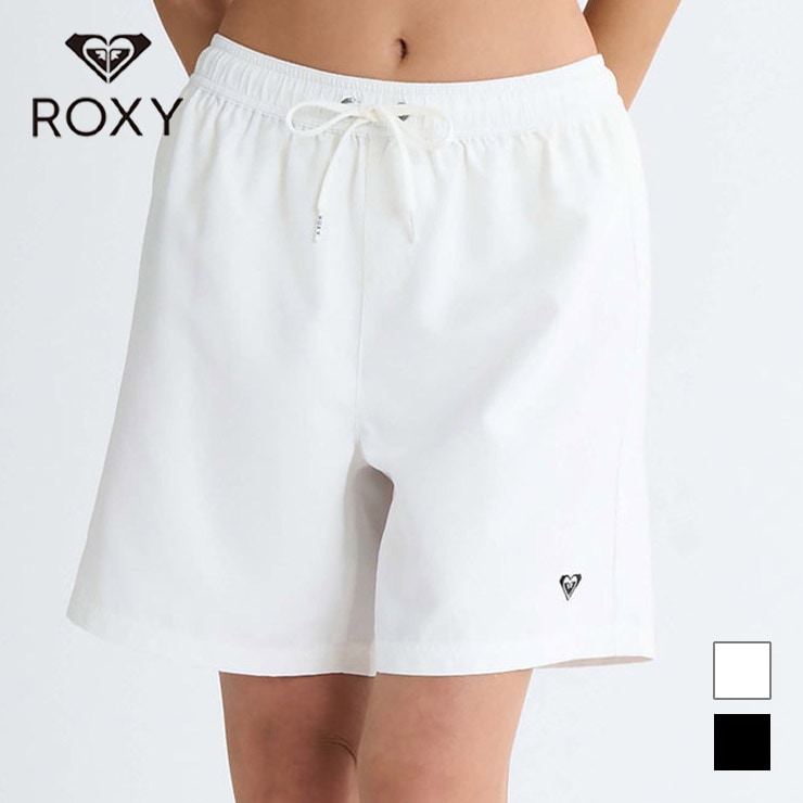 ROXY 正規品 ロキシー ボートショーツ UV 塩素対応 ウエストゴム
